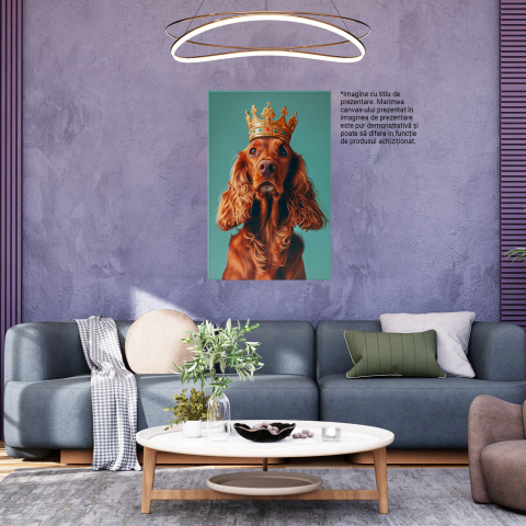 Tablou Canvas Imagine Simplistă a Setterului Irlandez, Marime 40x25CM [2]