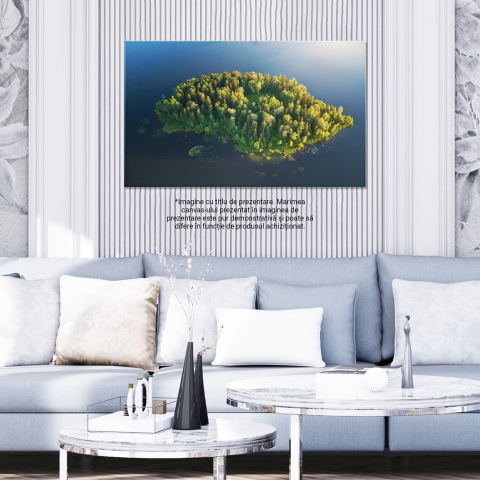 Insula Pitorească în Mijlocul Lacului, Marime 40x25CM [2]