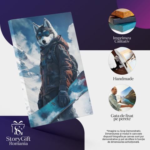  Tablou Canvas Personalizat Iubitor De Snowboard Pe Pârtiu De Zăpadă




Marime 70x50CM [3]