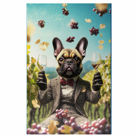 Hobby - Tablou Canvas Personalizat Iubitor de Vinuri în Agricultură
Marime 40x25CM