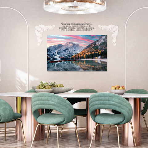 Lacul Braies - Mister și Splendoare în Dolomiți, Marime 40x25CM [3]