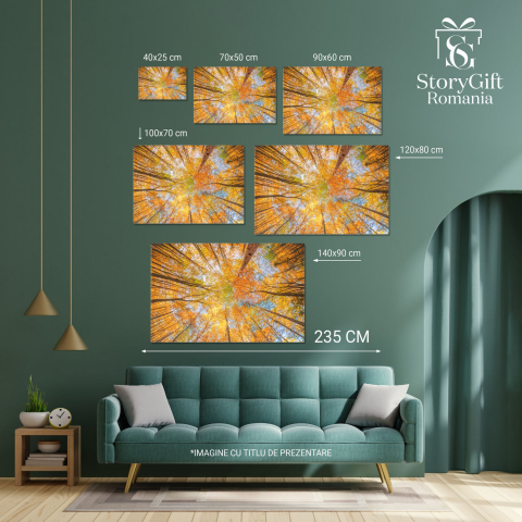 Magia Pădurii Toamnei, Marime 40x25CM [3]