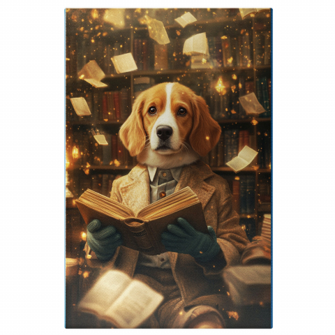 Hobby - Tablou Canvas Personalizat Magician cu Carte de Vraji
Marime 40x25CM