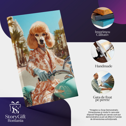  Tablou Canvas Personalizat Marchiză Regală Pe Motocicletă Albastră Pe Străzi LA




Marime 40x25CM [3]