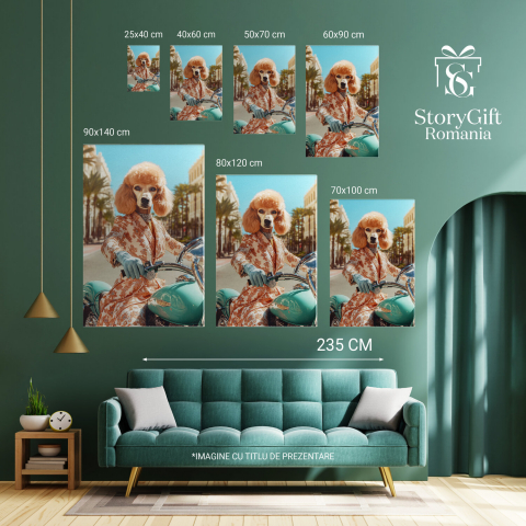  Tablou Canvas Personalizat Marchiză Regală Pe Motocicletă Albastră Pe Străzi LA




Marime 40x25CM [5]