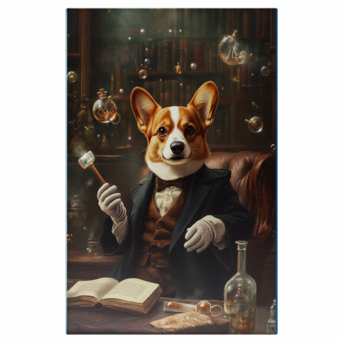 Hobby - Tablou Canvas Personalizat Magician Regal Birou
Marime 40x25CM