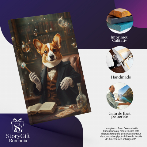 Tablou Canvas Personalizat Magician Regal Birou
Marime 100x70CM [3]