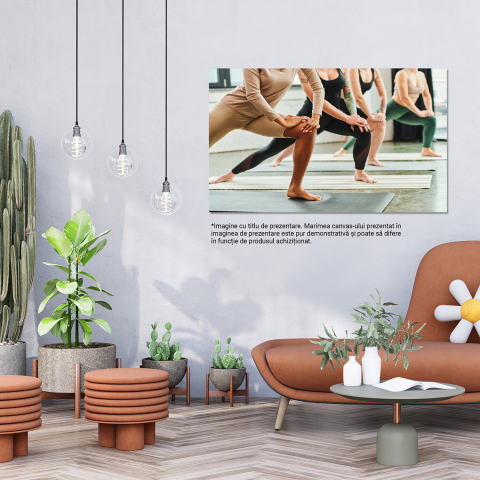 Meditație în Sala de Sport: Yoga pentru Armonie și Echilibru, Marime 40x25CM [2]