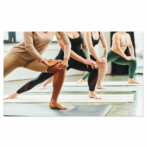Sport - Meditație în Sala de Sport: Yoga pentru Armonie și Echilibru, Marime 40x25CM