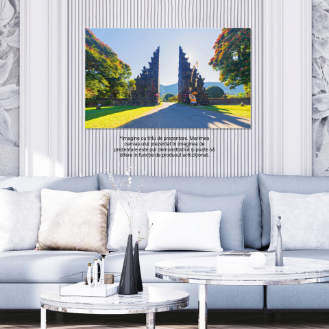 cadou pentru iubitorii de artă, decor pentru spații de meditație, artă spirituală, peisaje inspiratoare, atmosferă de liniște, călătorii în timp, tradiții antice, arta orientală, inspirație și reflecție, decor pentru birou, artă istorică, sanctuar personal, Marime 40x25CM [2]