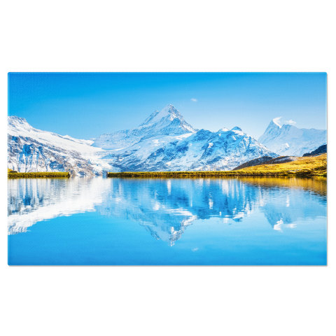 Munte - Reflecția Muntelui – Oglinda Naturii, Marime 40x25CM