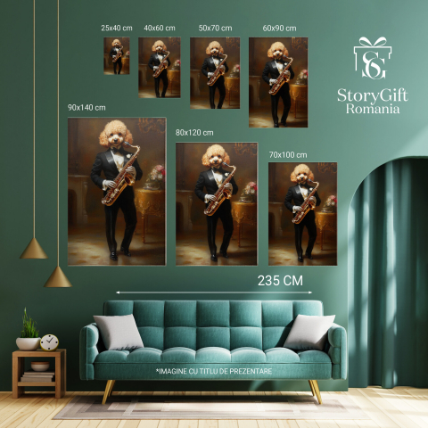 Tablou Canvas Personalizat Muzician Regal
Marime 100x70CM [5]