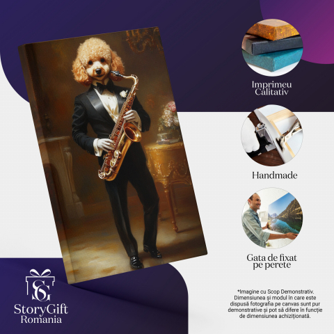 Tablou Canvas Personalizat Muzician Regal
Marime 100x70CM [3]