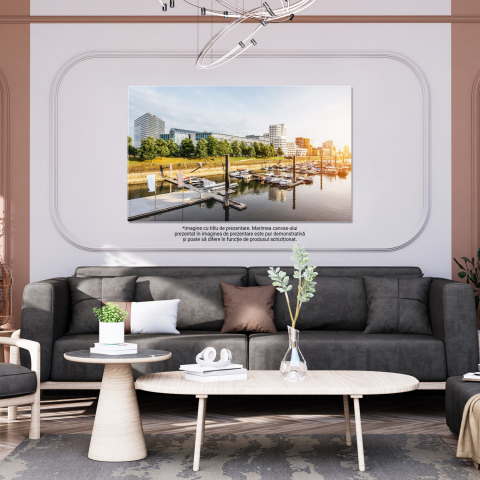 Düsseldorf pe malul Rinului - Arhitectură Modernă și Vibe Urban, Marime 40x25CM [2]