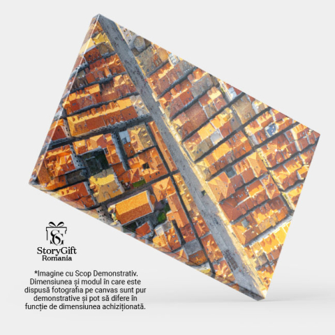 Tablou Canvas Orasul Vechi Dubrovnik in Lumina Apusului Dubrovnik, Croatia, oras vechi, apus, arhitectura 1726 40x25CM [3]