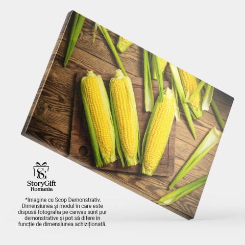 Tablou Canvas Oua Proaspete in tava  Baza Micului Dejun Sanatos si Satisfacator autentice din agricultura de acasa 40x25CM [3]