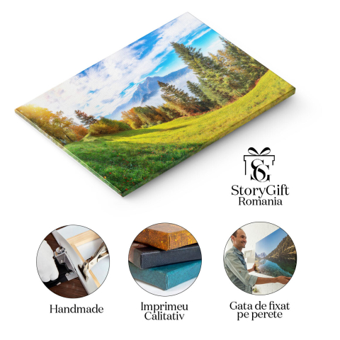 Tablou Canvas Padure in Suburbia Stansstad, Elvetia, destinatie, viu, top, Lucerna, lac, toamna, padure, fundal, cer, calatorie, natura, lemn, copac, peisaj 379 40x25CM [1]