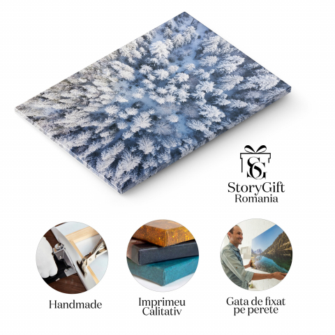 Padurea Iarna, Marime 40x25CM [1]