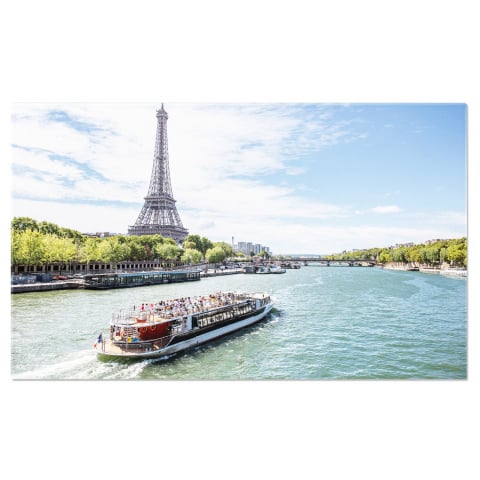 Peisaj - Vedere Spectaculară a Turnului Eiffel și Skyline-ului Parisian, Marime 40x25CM