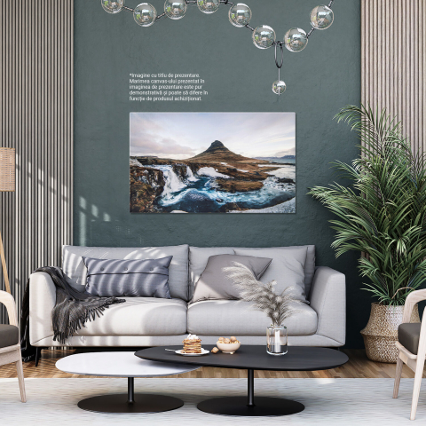 Tablou Canvas: Peisaj Islandez în Culoare, Marime 40x25CM [3]
