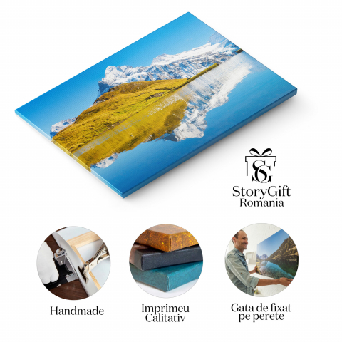 Reflecție Montană – Oglinda Naturii, Marime 40x25CM [1]