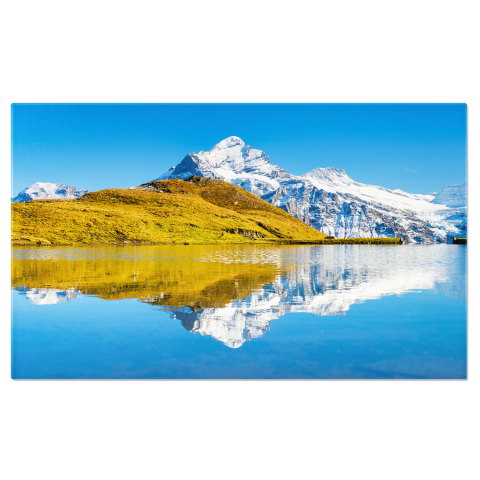 Reflecție Montană – Oglinda Naturii, Marime 40x25CM Apă & Natură - Reflecție Montană – Oglinda Naturii, Marime 40x25CM