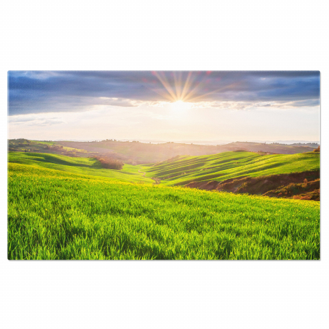 Tablou Canvas: Peisaj Rural din Toscana, Italia, Marime 40x25CM