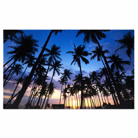 Peisaj Tropic la Apus, Marime 40x25CM