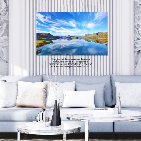 Peisajul Lofoten: Munți și Natură Norvegiană, Marime 40x25CM [2]