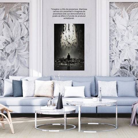 Tablou Canvas Persoana Care a Pierdut Noțiunea Timpului în Peșteră, Marime 40x25CM [3]