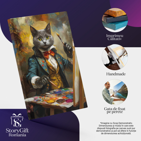 Tablou Canvas Personalizat Artist Cu Planșă De Artă
Marime 40x25CM [3]