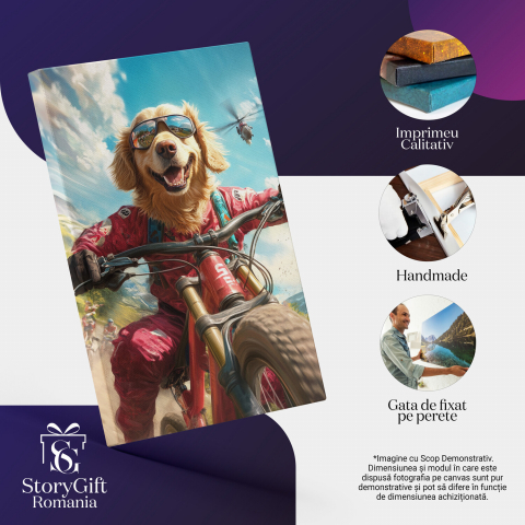  Tablou Canvas Personalizat Pilot De Motocross În Costum Roz




Marime 40x25CM [3]