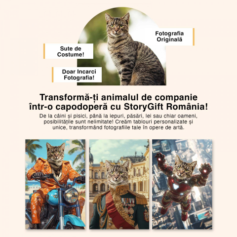  Tablou Canvas Personalizat Regina Iernii Cu Jachetă Elegantă Și PrăjituriMarime 40x25CM [6]