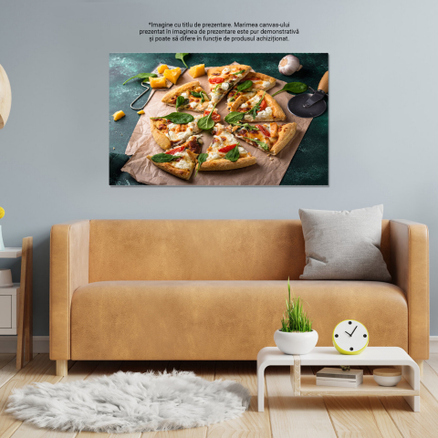 Pizza Proaspătă cu Cheddar și Feta - Deliciu Culinar, Marime 40x25CM [3]