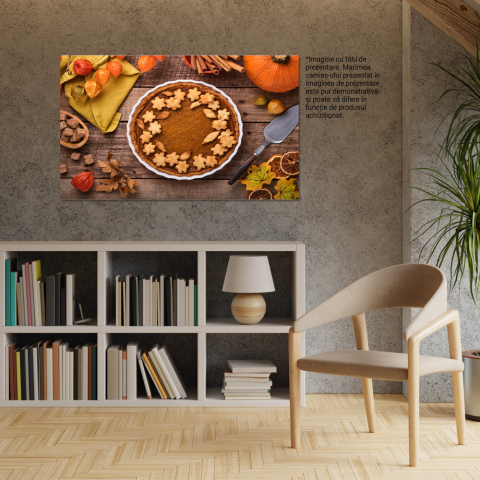 Tablou Canvas: Placinta Delicioasa - Gusturi Festive 40x25CM [2]