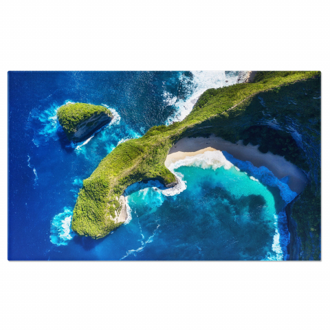 Plajă - Plaja Kelingking – Nusa Penida, Insula Bali, Indonezia V, Marime 40x25CM