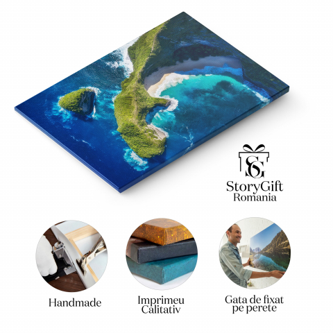 Plaja Kelingking – Nusa Penida, Insula Bali, Indonezia V, Marime 40x25CM [1]