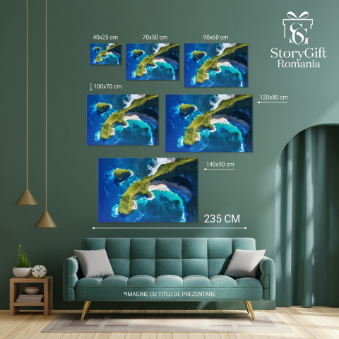 Plaja Kelingking – Nusa Penida, Insula Bali, Indonezia V, Marime 40x25CM [3]