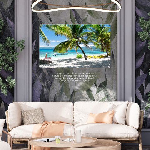 Plaja Tropicală: Paradisul Resorturilor și Palmierilor, Marime 40x25CM [2]