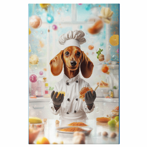 Meserii - Tablou Canvas Personalizat Bucătar Cheff În Bucătărie
Marime 40x25CM