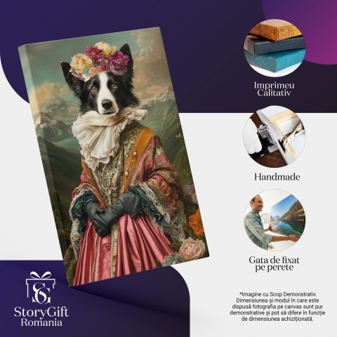 Tablou Canvas Personalizat Contesă Regală Printre Munți
Marime 40x25CM [3]