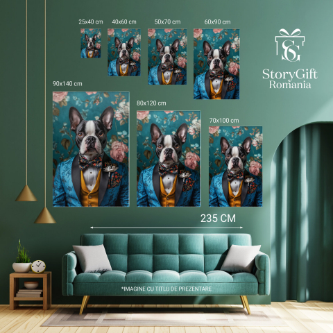 Tablou Canvas Personalizat - Animal în Portret Masculin Modern





Marime 40x25CM [5]