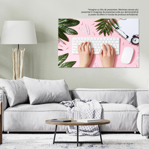 Tablou Canvas: Primăvara la Birou și Design Modern, Marime 40x25CM [3]