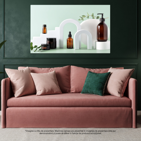Tablou Canvas Produse Cosmetice: Frumusețe și Eleganță, Marime 40x25CM [3]