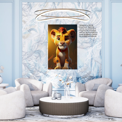 Tablou Canvas - Puiul Inflorind în Savana, Marime 40x25CM [3]