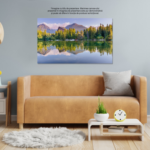 Răsărit de Soare în Mijlocul Naturii - Peisaj din Slovacia, Marime 40x25CM [3]