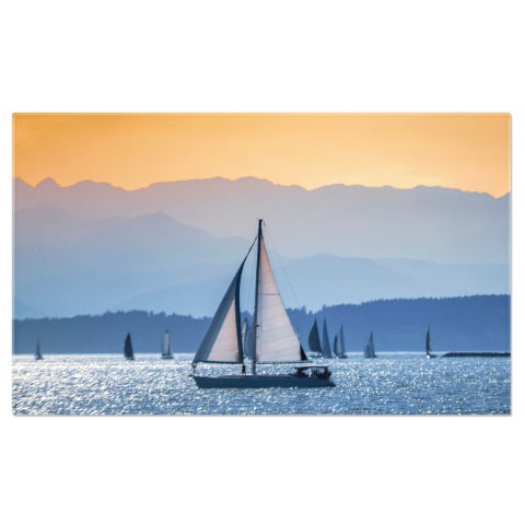 Răsărit de Soare peste Dealurile Întoarse, Marime 40x25CM