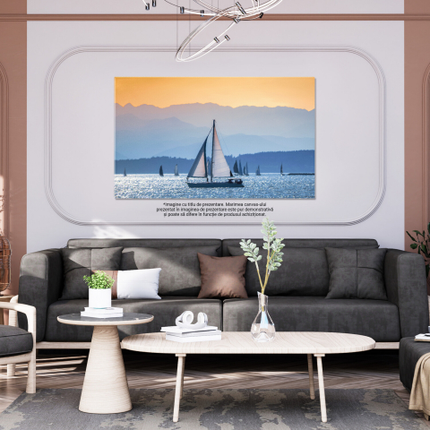 Răsărit de Soare peste Dealurile Întoarse, Marime 40x25CM [2]