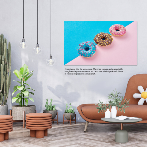 Răsfăț Culinar într-o Imagine Minimalistă: Delicii ce Încântă Simțurile, Marime 40x25CM [2]