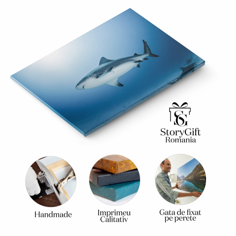 Rechin Gravid în Mediul Său Natural, Marime 40x25CM [1]